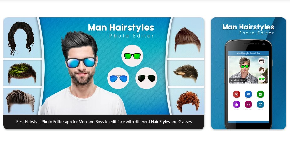 aplikasi edit gunting rambut
