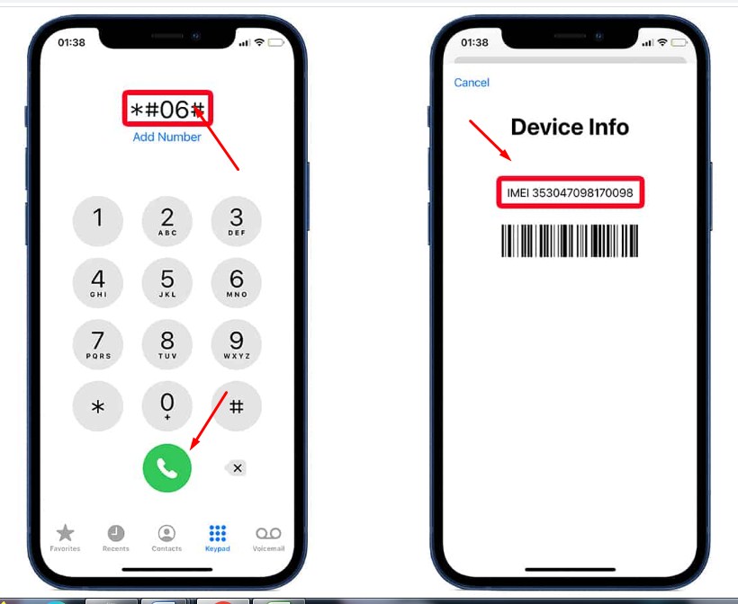 Cara Cek IMEI iPhone Menggunakan Kode Dial