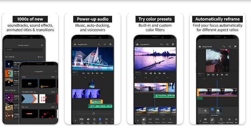 Adobe Premiere Rush - Aplikasi Edit Video Otomatis di HP Android