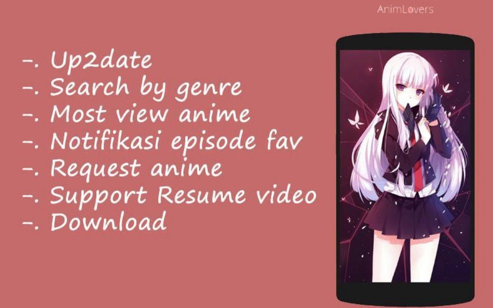Anime Lovers - Aplikasi Nonton Anime Streaming Sub Indonesia di Android