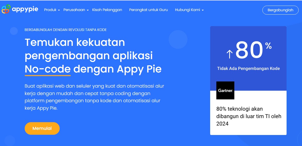 Appypie – Website Membuat Aplikasi Android, iOS dan HTML5 Gratis