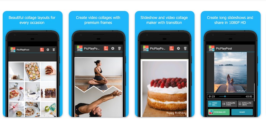 PicPlayPost - Aplikasi Edit Foto Jadi Video di HP Android