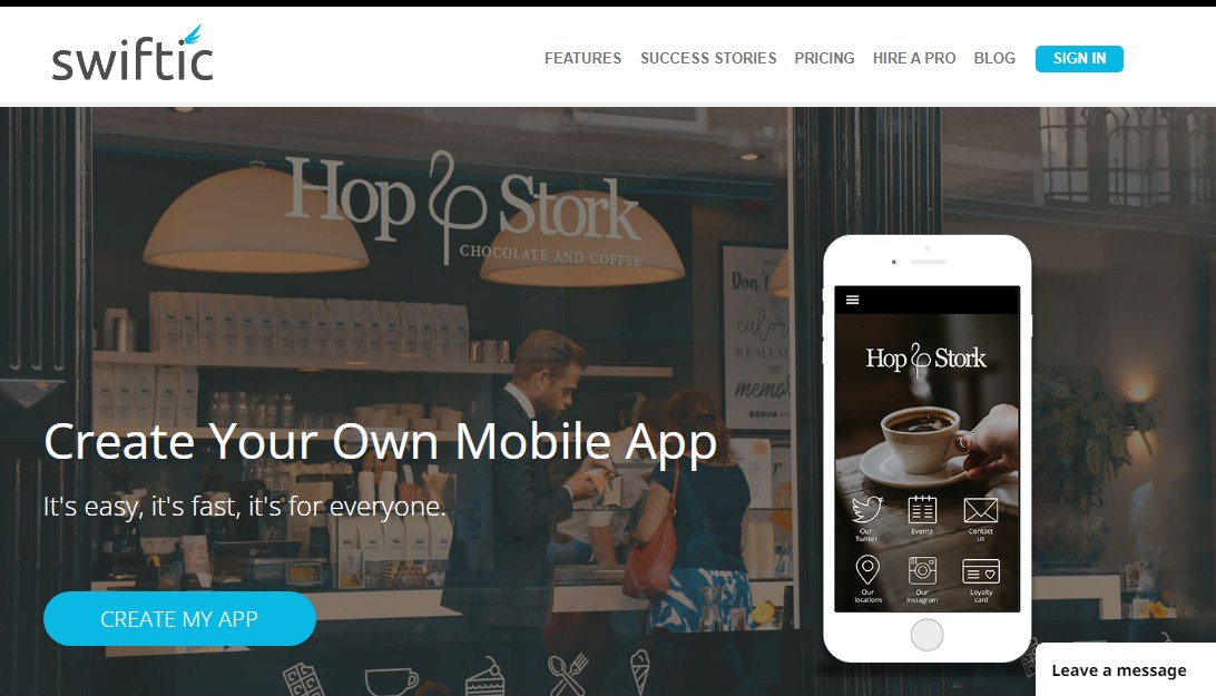 Swiftic – Website Membuat Aplikasi iOS dan Android Gratis