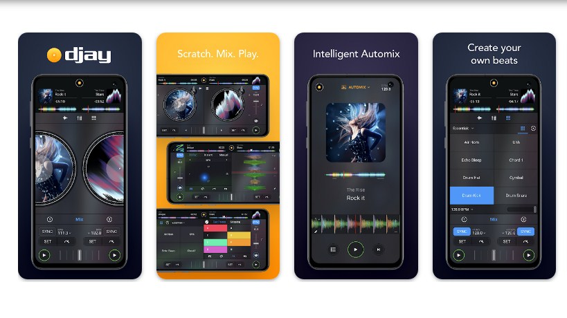 djay – DJ App & Mixer – Aplikasi DJ di Android Cocok Untuk Pemula