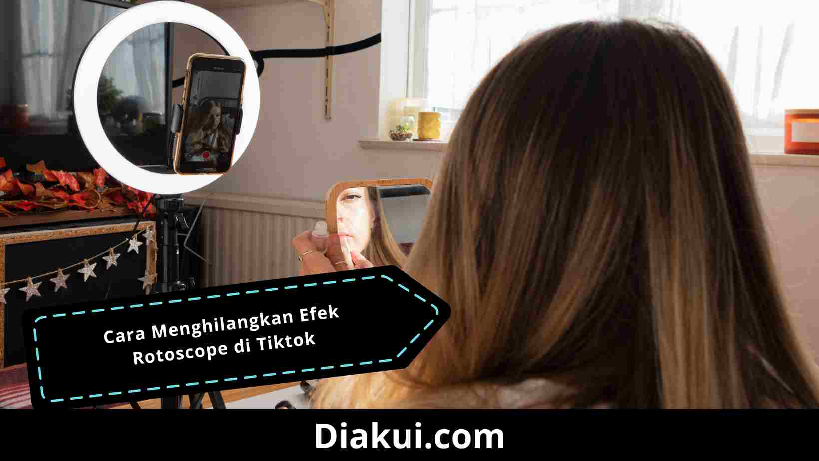 Cara Menghilangkan Efek Rotoscope di Tiktok