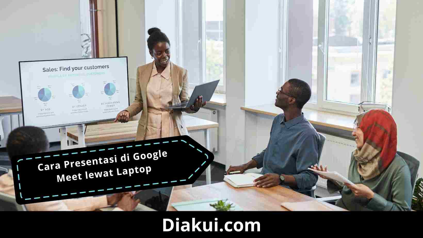 Cara Presentasi di Google Meet lewat Laptop