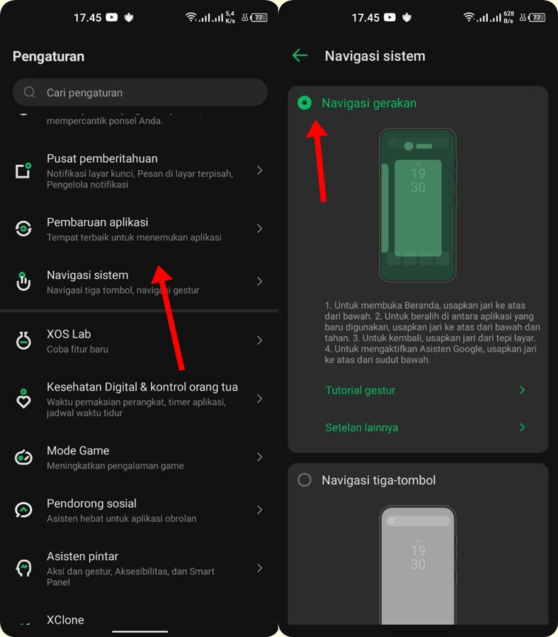 Cara Membuat Layar Android Full Screen Dengan Menyembunyikan Tombol Navigasi