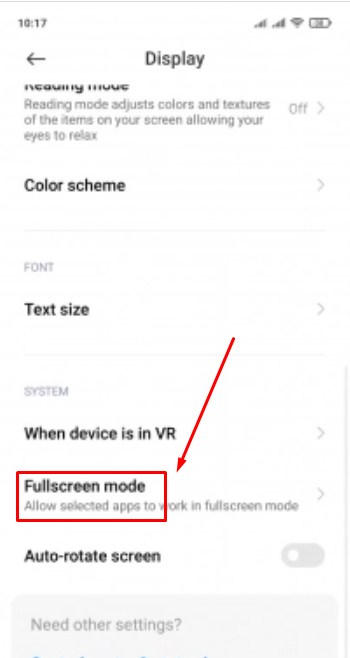 Cara Menghidupkan Mode Full Screen di HP Android Langkah 2