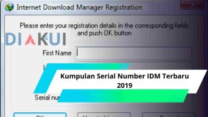 Kumpulan Serial Number IDM Terbaru 2019
