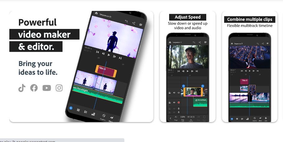 Adobe Premier Rush – Aplikasi Edit Video Terlengkap