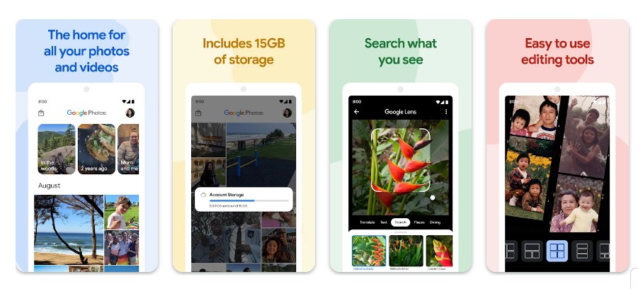 Google Photos - Aplikasi Galeri Untuk Android Terbaik 2023
