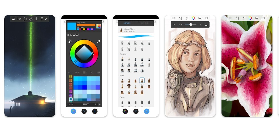 Sketchbook – Aplikasi Menggambar 3D Terbaik di Android