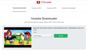 Unduh video Youtube di Android menggunakan YT1s