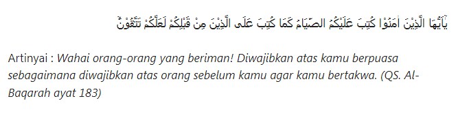 Al-qur’an Surat Al-Baqoroh ayat 183