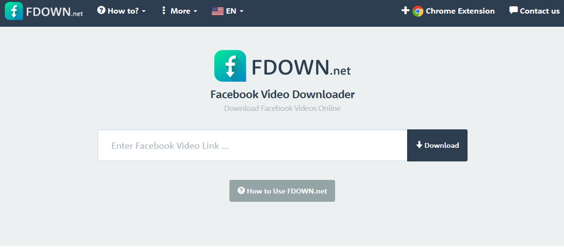 Cara Unduh Video Facebook Lite Menggunakan Web FBDown