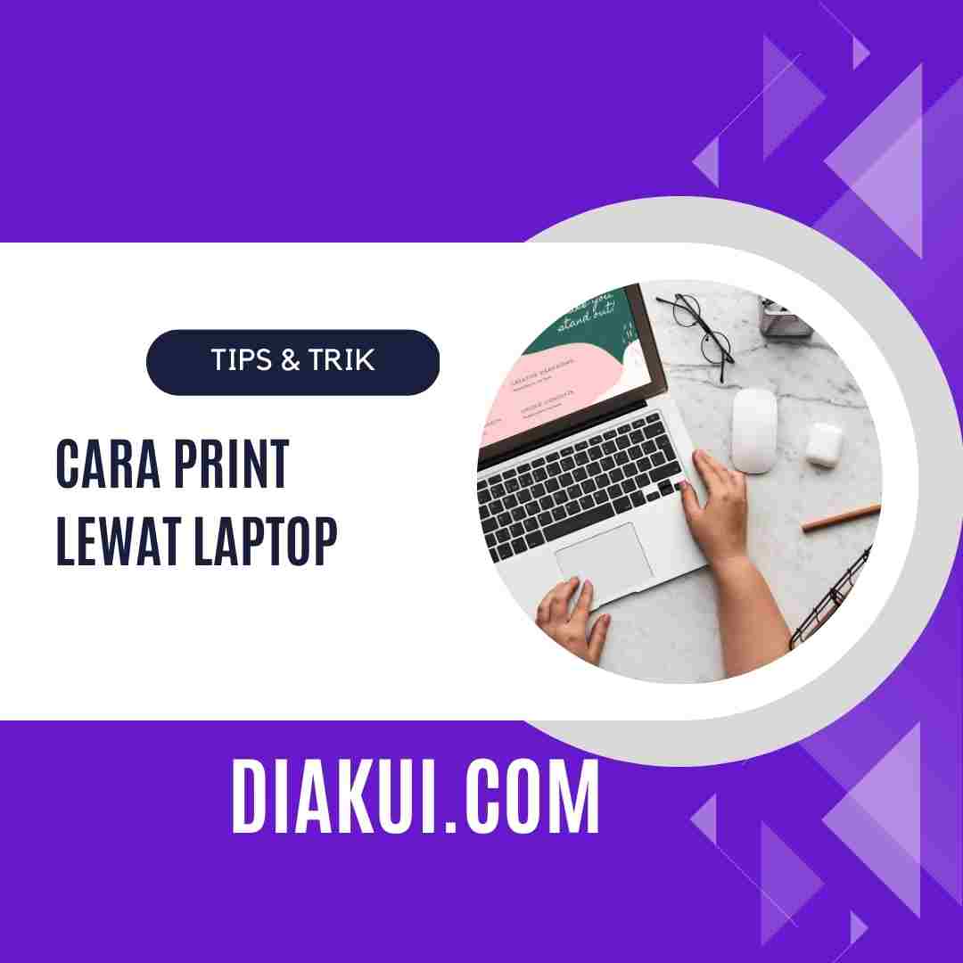 Cara Print Lewat Laptop